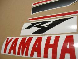 Yamaha R1 2013-2014 white version restoration stickers