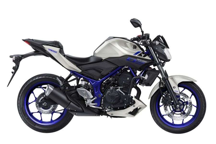 Yamaha MT-03 2015-2016 white/blue replacement graphics