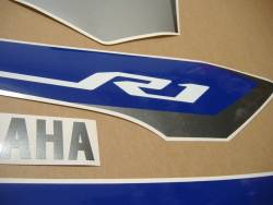 Yamaha R1 2CR 2015 blue reproduction graphics