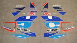 Suzuki GSX-R 750 1997 srad white blue graphics 