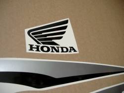 Honda CBF125 2012-2013 white replacement graphics