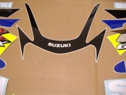 Suzuki gsxr 600 K1 blue logo graphics kit 