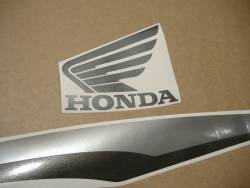 Honda CBF 125 2013 black reproduction decal set