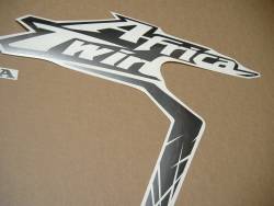 Honda Africa Twin CRF1000L 2016 silver replacement graphics