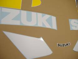 Suzuki GSXR 600 K2 yellow stickers