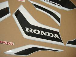 Honda CBR 1000 RR 2017 red-black anniversary stickers kit