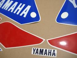 Replacement decals for Yamaha FZR1000 3LE '89 white version