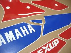 Replacement stickers for Yamaha FZR1000 3GM '89 white version