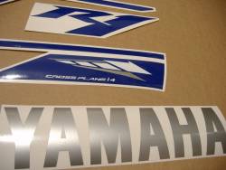 Yamaha R1 2013-2014 (RN22 14b) aftermarket black sticker set