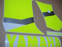 Neon fluorescent yellow/green decals for Yamaha YZF-R6 01-02