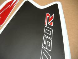 adhesives (replica) for Kawasaki ZXR 750 Ninja 1994 white/red