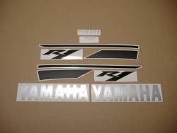 Logo emblems (complete aftermarket set) for Yamaha R1 2013-2014 black version