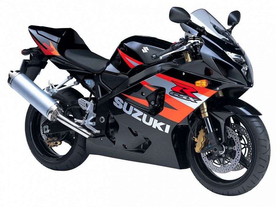 Suzuki GSXR 600 K4 black stickers