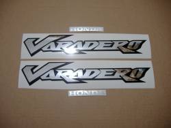 Honda Varadero XL 125V 02-03 grey replacement stickers set