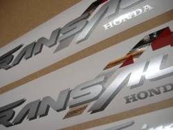 Honda Transalp XLV 2001 black replacement sticker kit