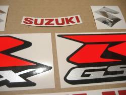 Suzuki GSX-R 750 2017 white model aftermarket decals set