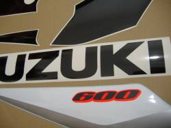 Suzuki GSX-R 600 K5 silver stickers set