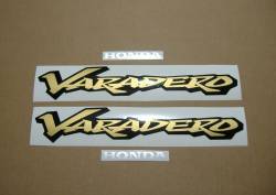 Honda Varadero XL 125cc 2000 silver replacement decals 