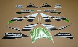 Kawasaki ZX-10R Ninja 2015 30-th anniversary edition stickers
