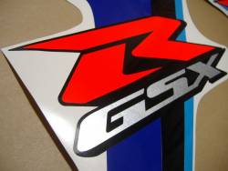 Suzuki GSX-R 600 K6 white stickers set