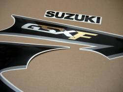 Suzuki GSXF Katana 600 2003 yellow complete sticker set
