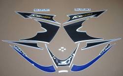 Suzuki Katana GSX600F 2002 (K2) blue model decals set