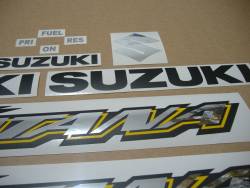 Suzuki Katana GSX750F 2005 (K5) blue full stickers kit