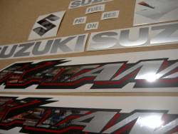 Suzuki Katana GSX750F k2 black model complete decals set