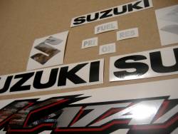 Suzuki Katana 750 k1-k2 silver full logo emblems set