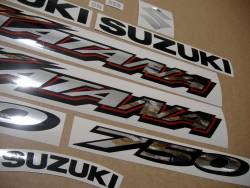 Suzuki Katana GSX750F k3-k4 titanium grey decal set