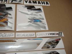 Yamaha R1 1998 (4xv rn01) mirrored grey customized stickers