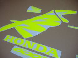 Neon yellow graphcis & stickers for Honda CBR 600f F4