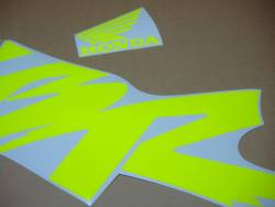High visibility yellow decals for Honda CBR 600f F4