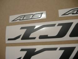 Yamaha XJ6 2011 white model complete logo emblems set