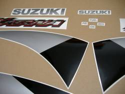 Suzuki Katana GSX 600F 2000 blue replacement stickers