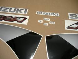 Suzuki Katana GSX600F 2000 blue replica graphics set