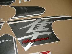 Suzuki Hayabusa 2017 L7 black complete adhesives set