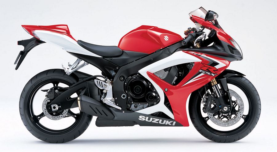 Suzuki GSX-R 600 2007 red adhesives set