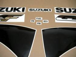 Stickers for Suzuki GSX-600F 2000-2001 model version