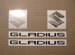 Suzuki Gladius SFV 650 L1 red replica stickers set