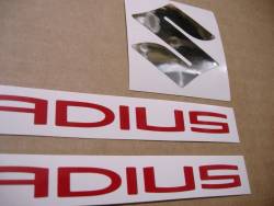Suzuki Gladius SFV650 2012 L2 grey complete sticker set