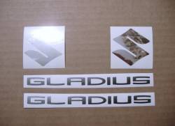 Suzuki Gladius SFV 650 2013 L3 silver replica decals
