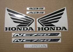 Decals set for Honda NC 750 S 2018 red version