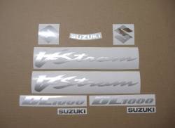 Decals set for Suzuki DL 1000 V-Strom K4 black version