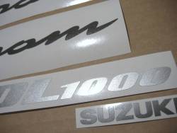 Suzuki DL 1000 V-Strom 2006 replacement decals set