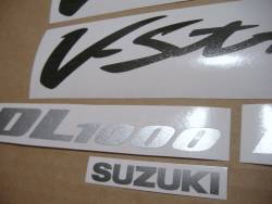 Stickers for Suzuki V-Strom DL 1000 2005 grey version