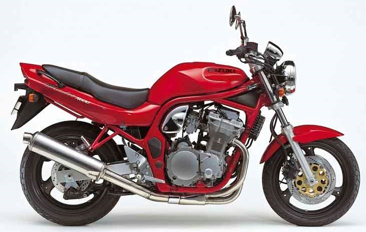 Adhesives for Suzuki Bandit GSF N600 1995 red naked model