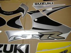 Suzuki GSXR 750 K0 yellow full decals kit