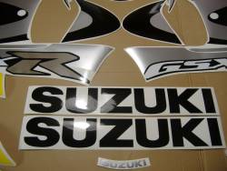 Suzuki 750 2000 yellow stickers kit