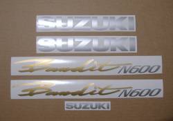 Suzuki Bandit GSF 600N 1997-1998 replacement stickers